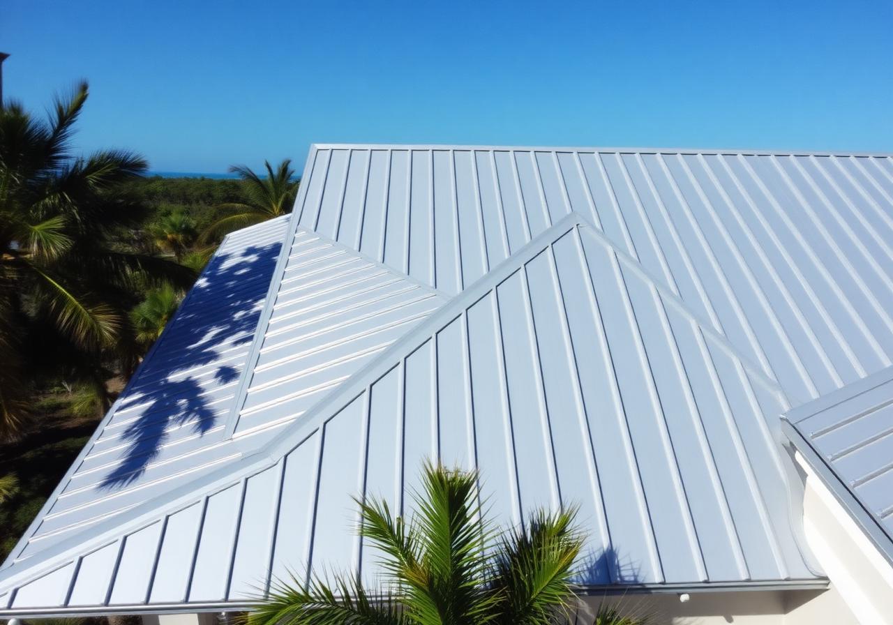 Completed Roofing Labs roof in Sarasota, Florida